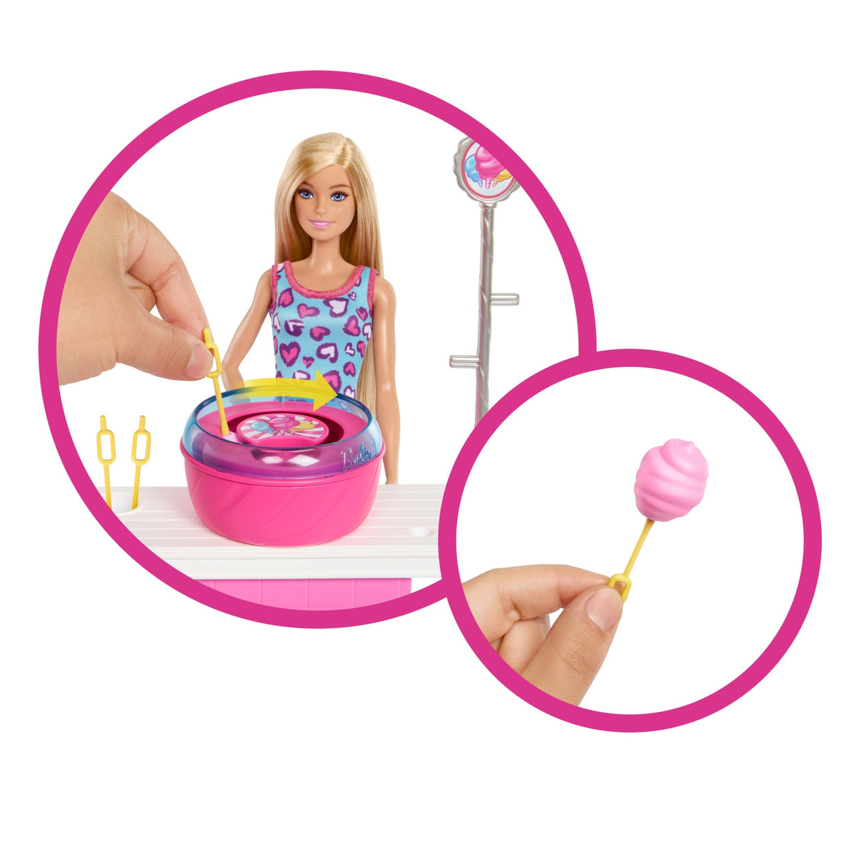 Barbie Conjunto de Brinquedo Os Mistérios da Barbie: Detetives da Praia Estação de Algodão