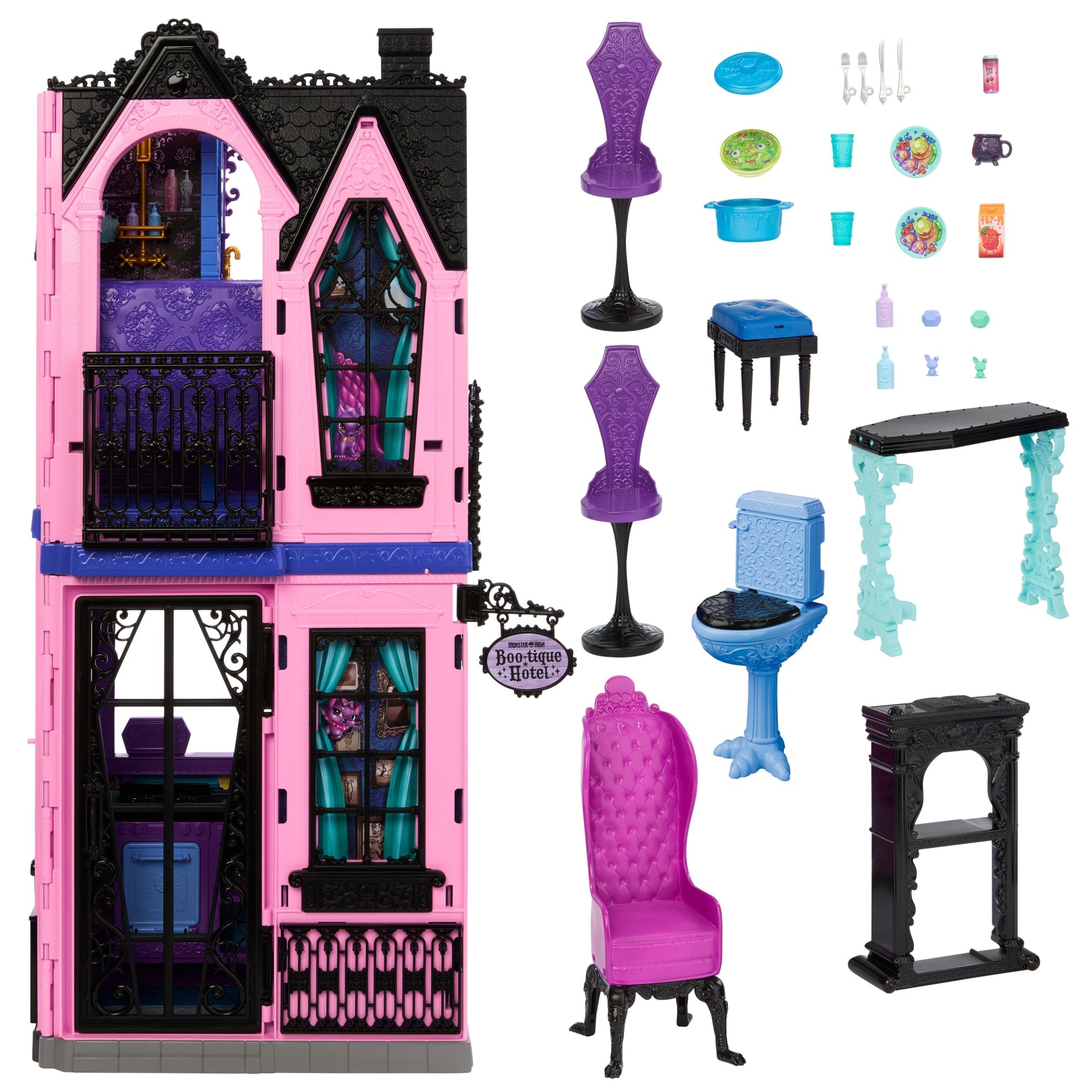 Monster High Casa de Muñecas Hotel Boo-tique