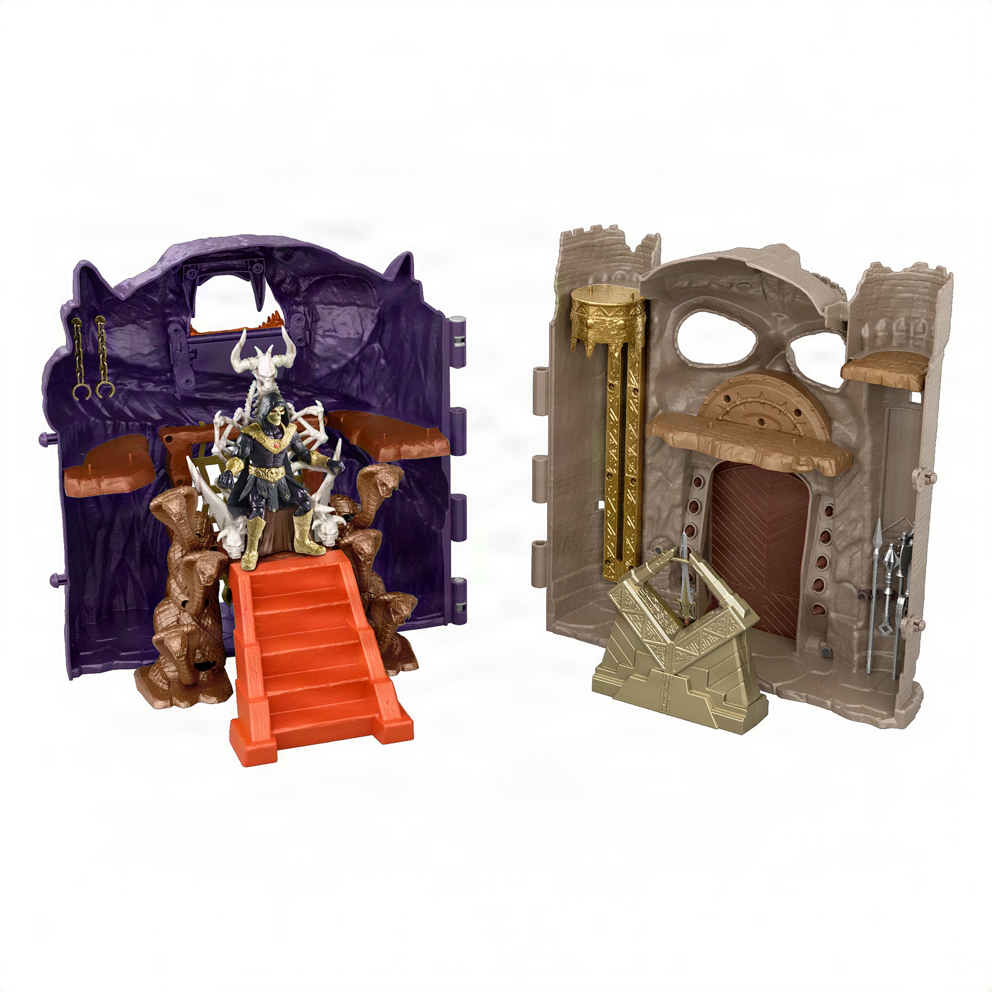 Masters of the Universe Película Playset Set de Juego 2 en 1 de Eternia