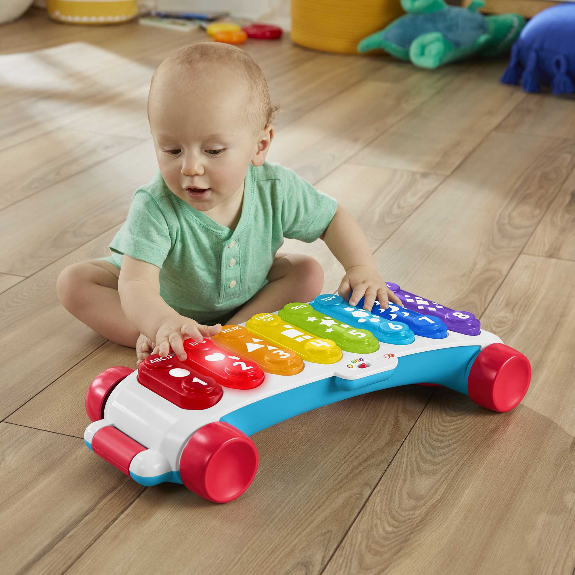 Fisher-Price Xylophone Lumineux Géant Version Anglaise et Française