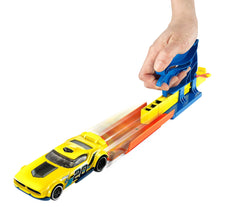 Hot Wheels Action Pista de Juguete Lanzador de Bolsillo Azul