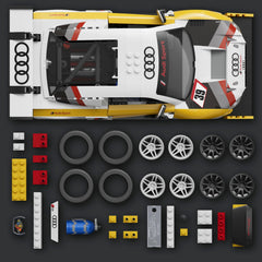 Hot Wheels Coffret de Construction Audi R8 Lms