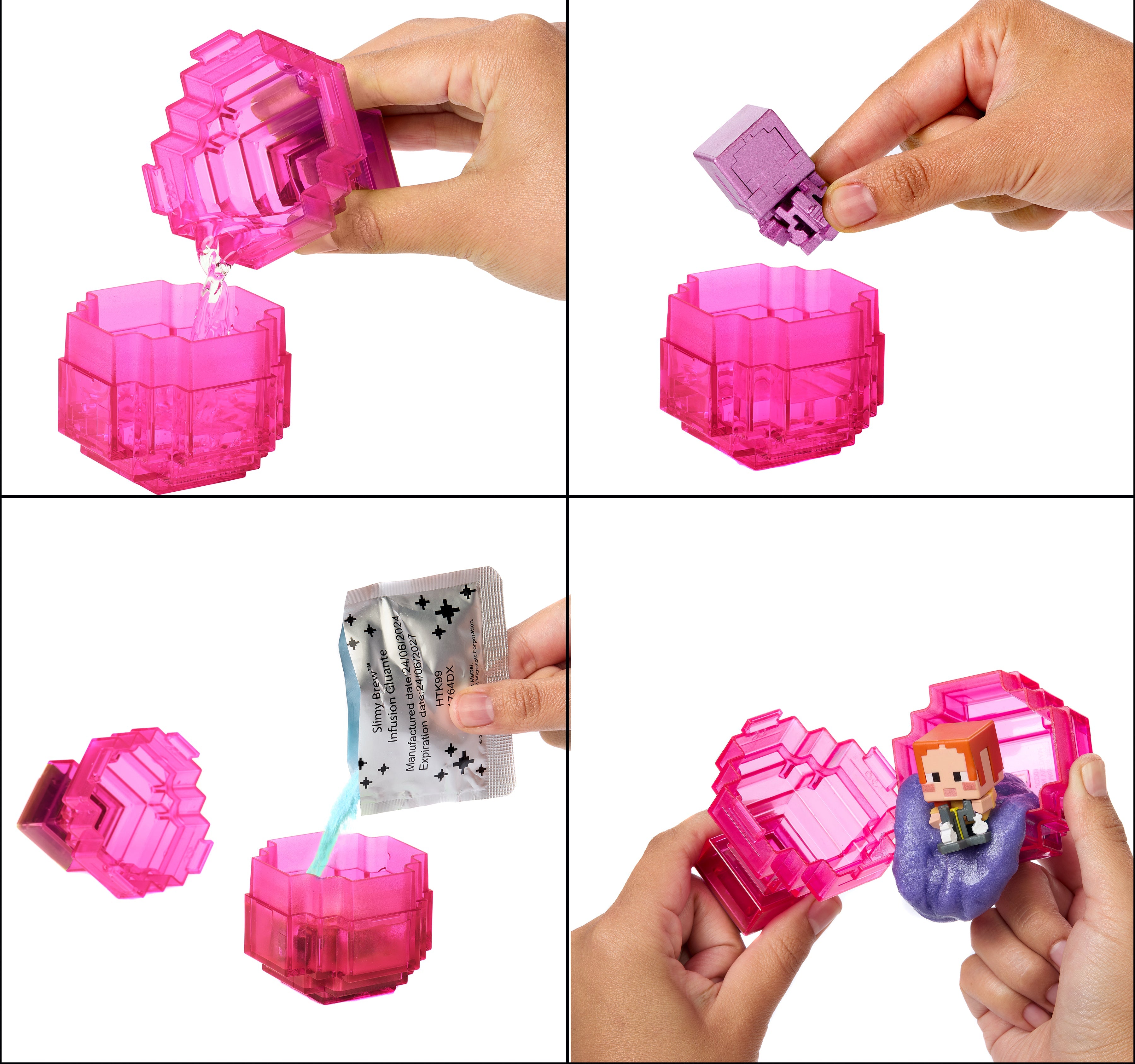 Minecraft Vanilla Figura de Acción Mini Mining