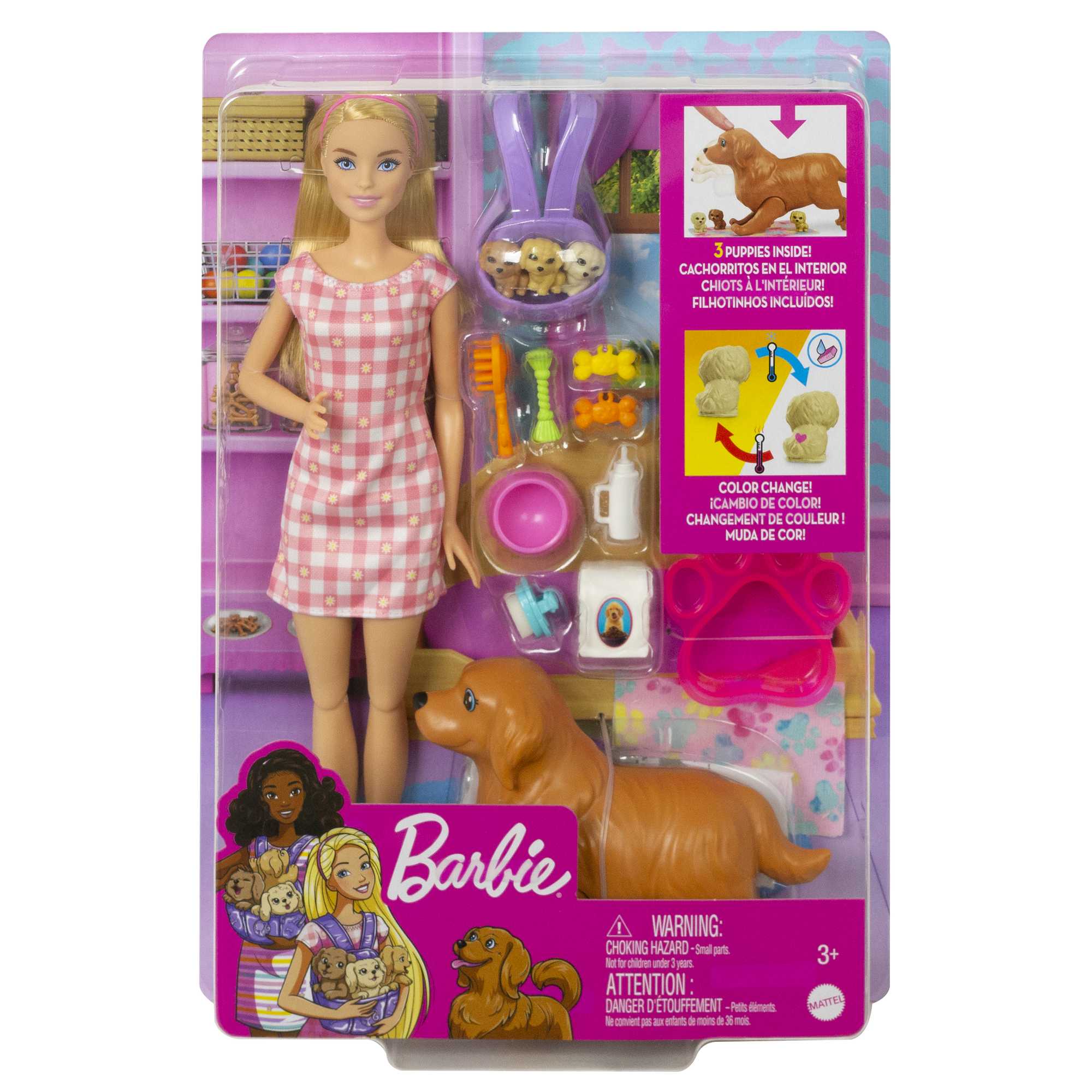 Barbie Naissance des Chiots