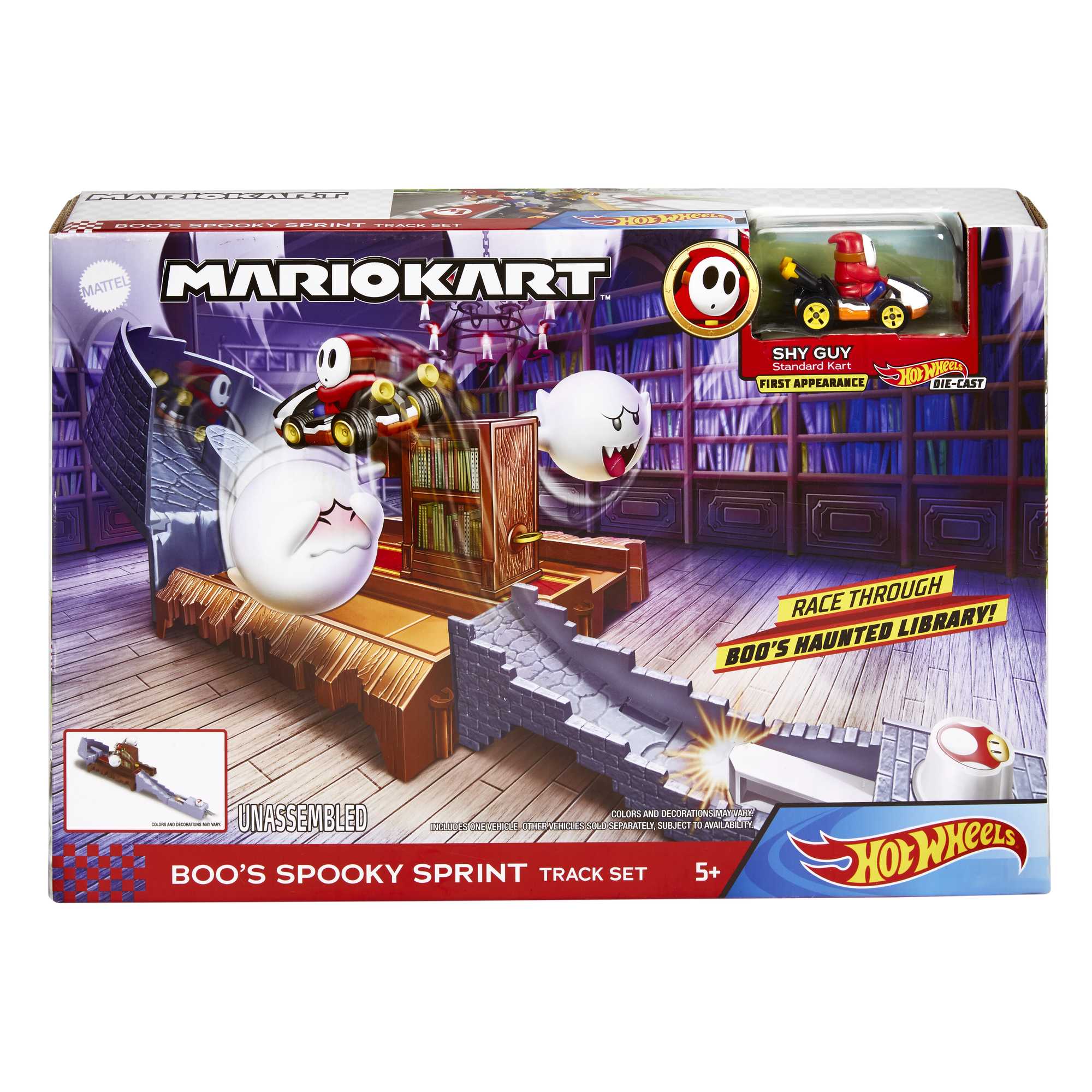 Hot Wheels Mario Kart Pista de Brinquedo Conjunto Nemesis