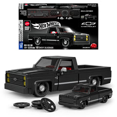 Coffret de Construction Mattel Brick Shop Hot Wheels, Chevy Silverado 1983