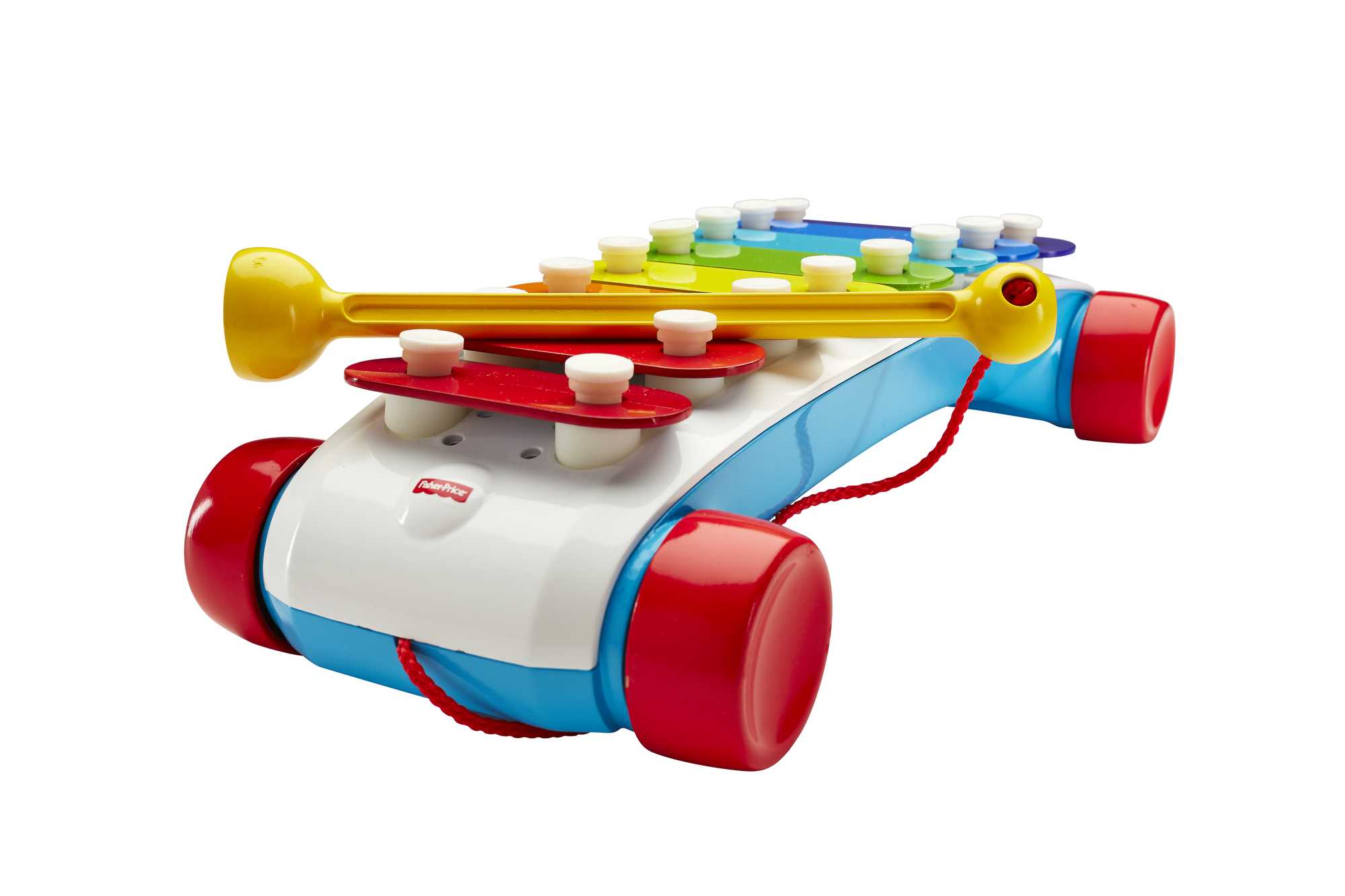 Fisher-Price Classic Xylophone Toddler Pretend Musical Instrument Pull Toy