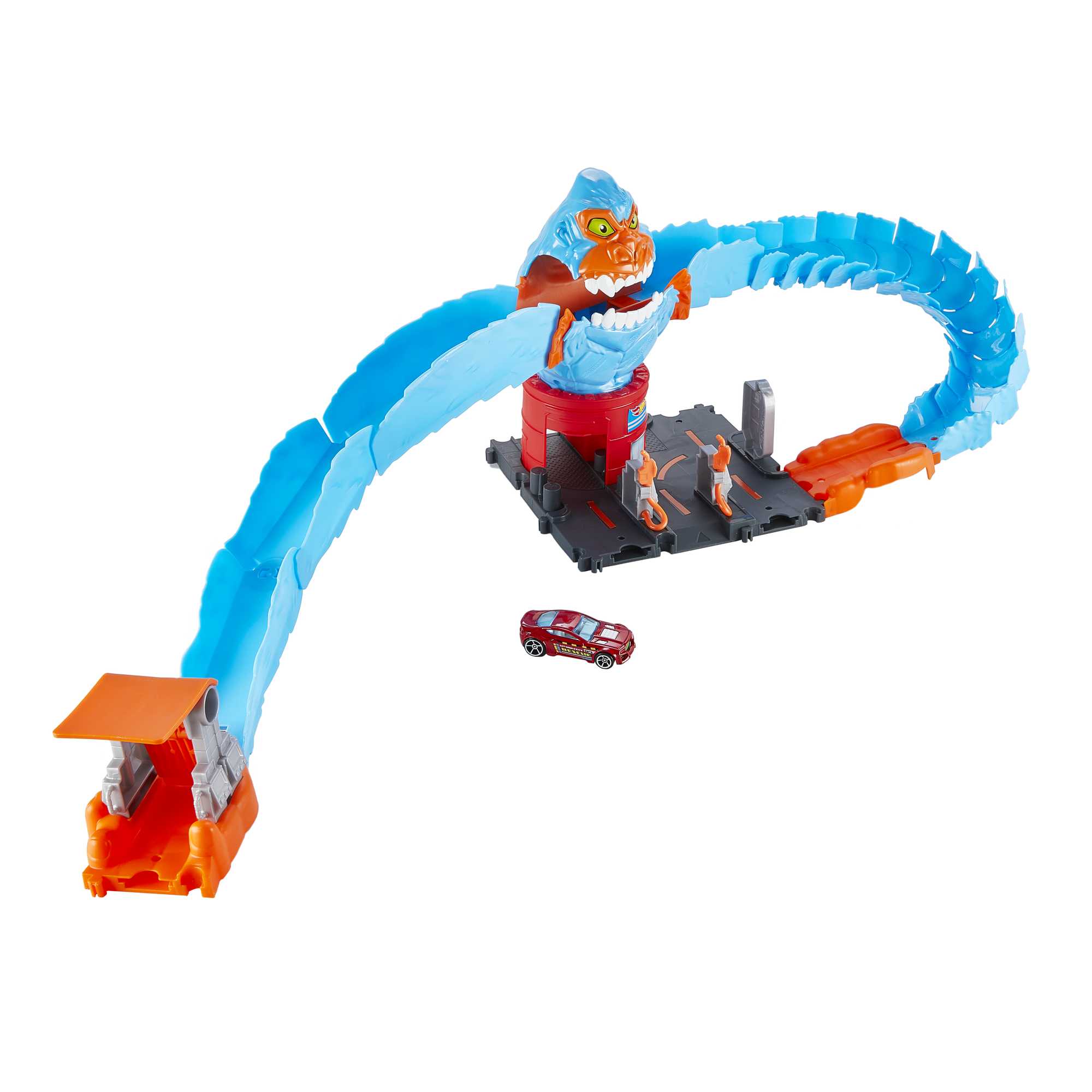 Hot Wheels City Pista de Brinquedo Nêmesis Gorila