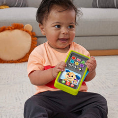 Fisher-Price Rires et Éveil Mon Téléphone Intelligent 2 en 1 - Version Anglaise et Française