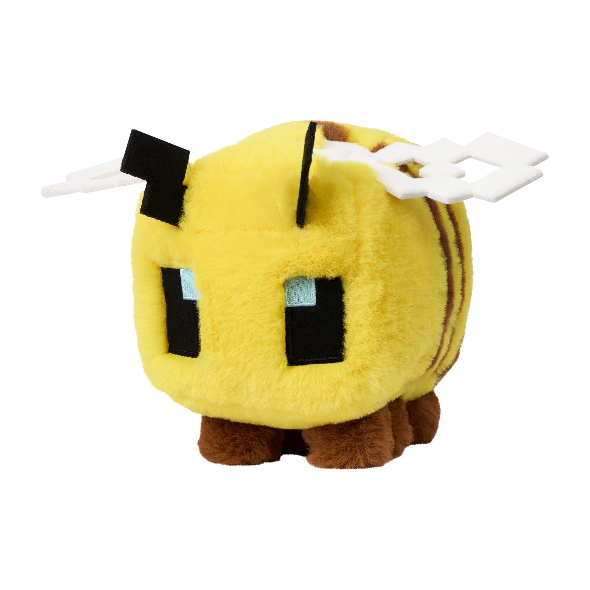 Minecraft Bee Plush Toy, 8-inch Collectible Soft Doll inspired By A Minecraft Movie