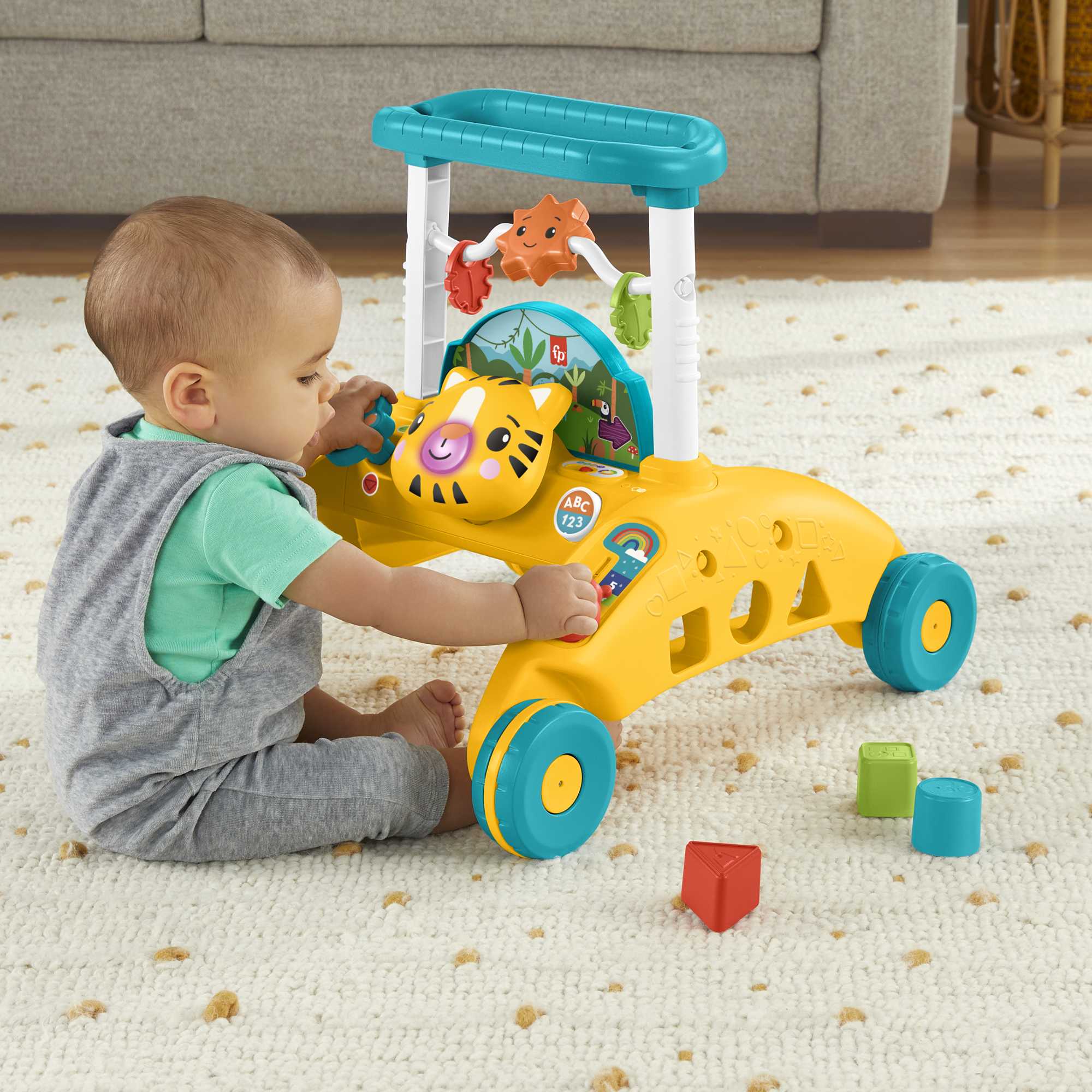 Fisher-Price Andadera para Bebés de Dos Lados Primeros Pasos