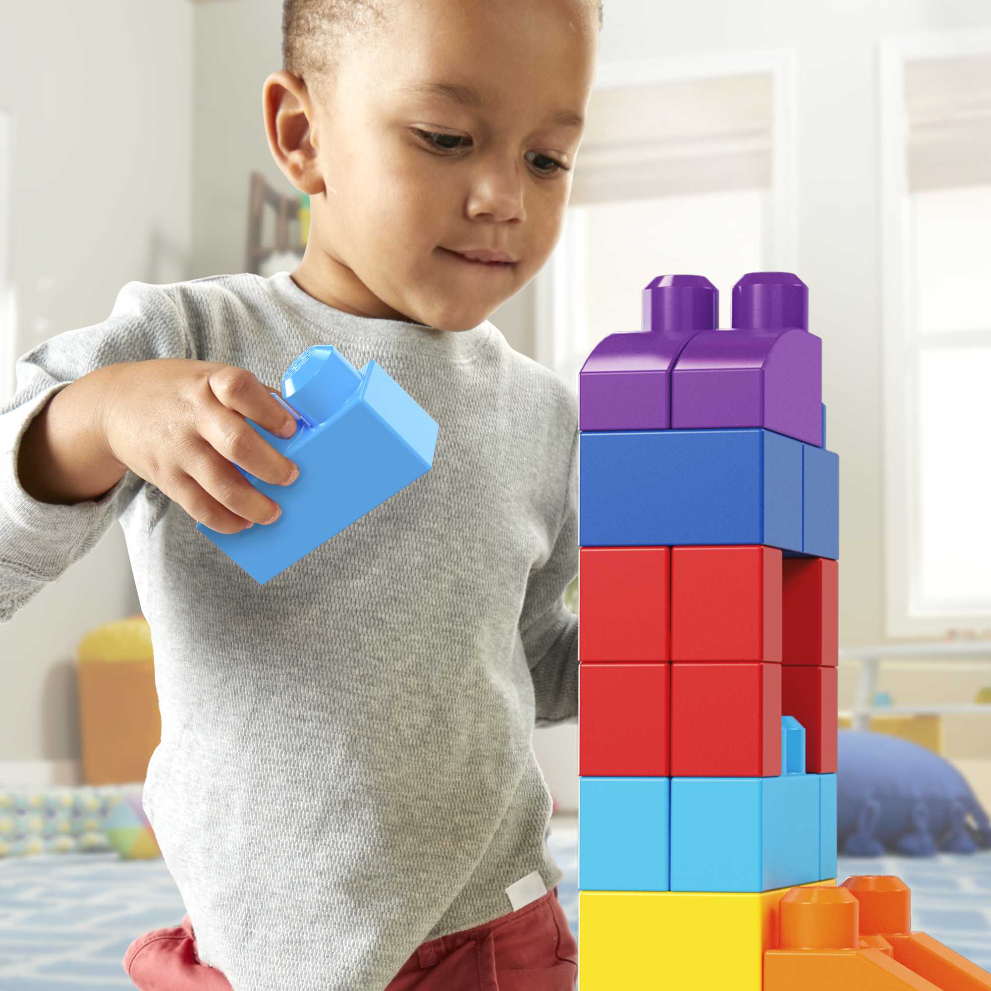 Mega Bloks Grand Sac de Construction Avec 80 Briques