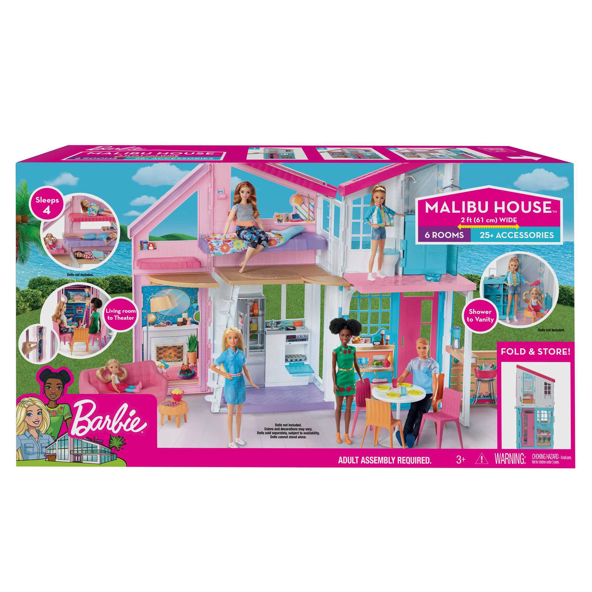 Barbie Coffret La Maison à Malibu