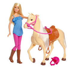 Barbie Doll And Horse