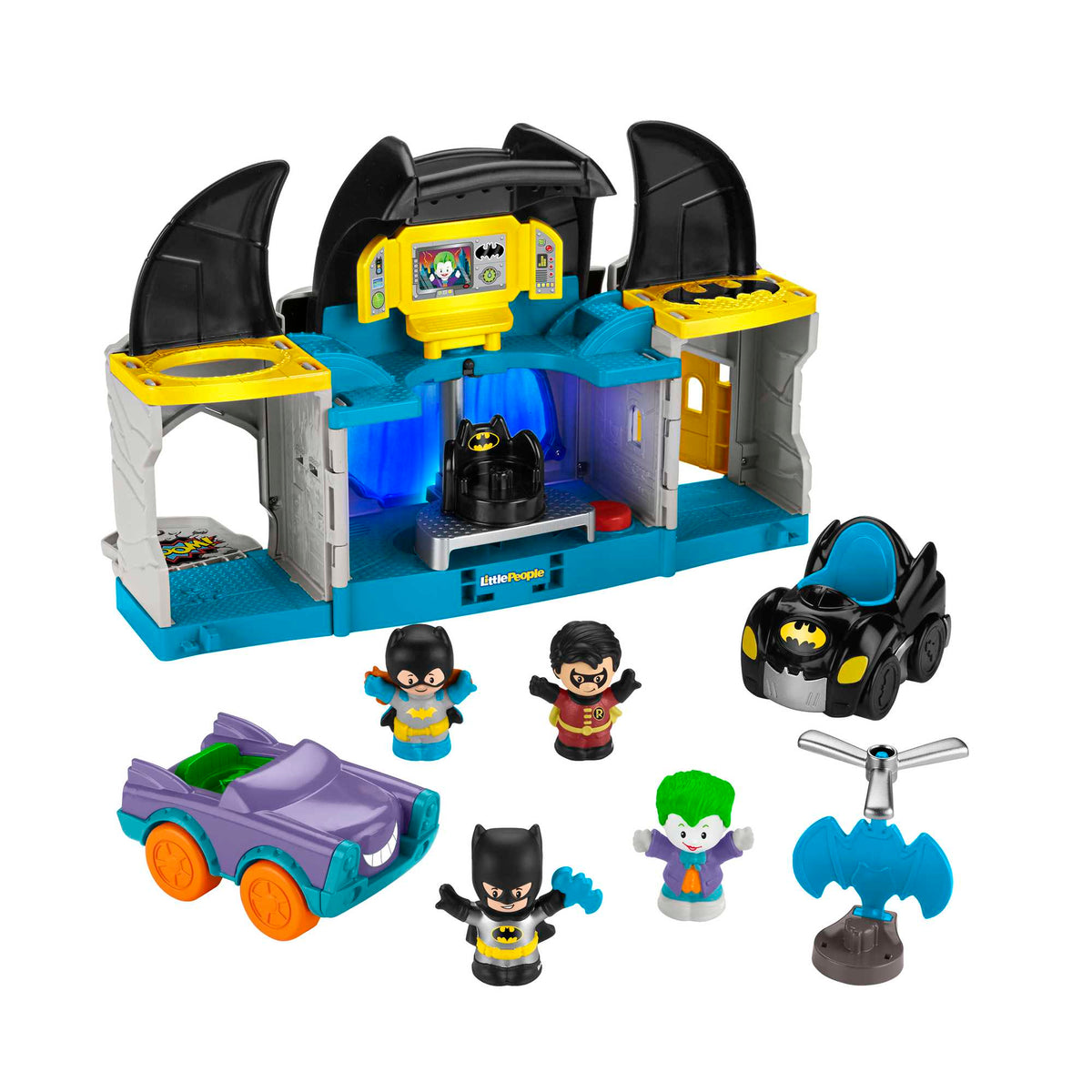 Fisher-Price Little People DC Super Friends Deluxe Batcave