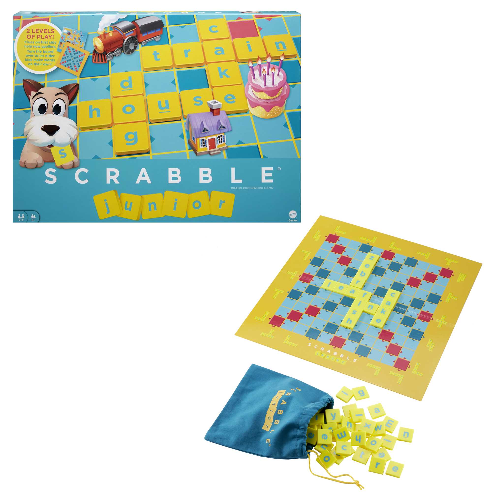 Scrabble Juego de Mesa Junior