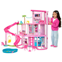 Barbie® Coffret de Jeu Maison de Rêve, 3 Étages, 75+ Éléments