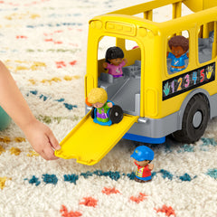 Little People Juguete para Bebés Little People Camión Escolar Haciendo Nuevos Amigos
