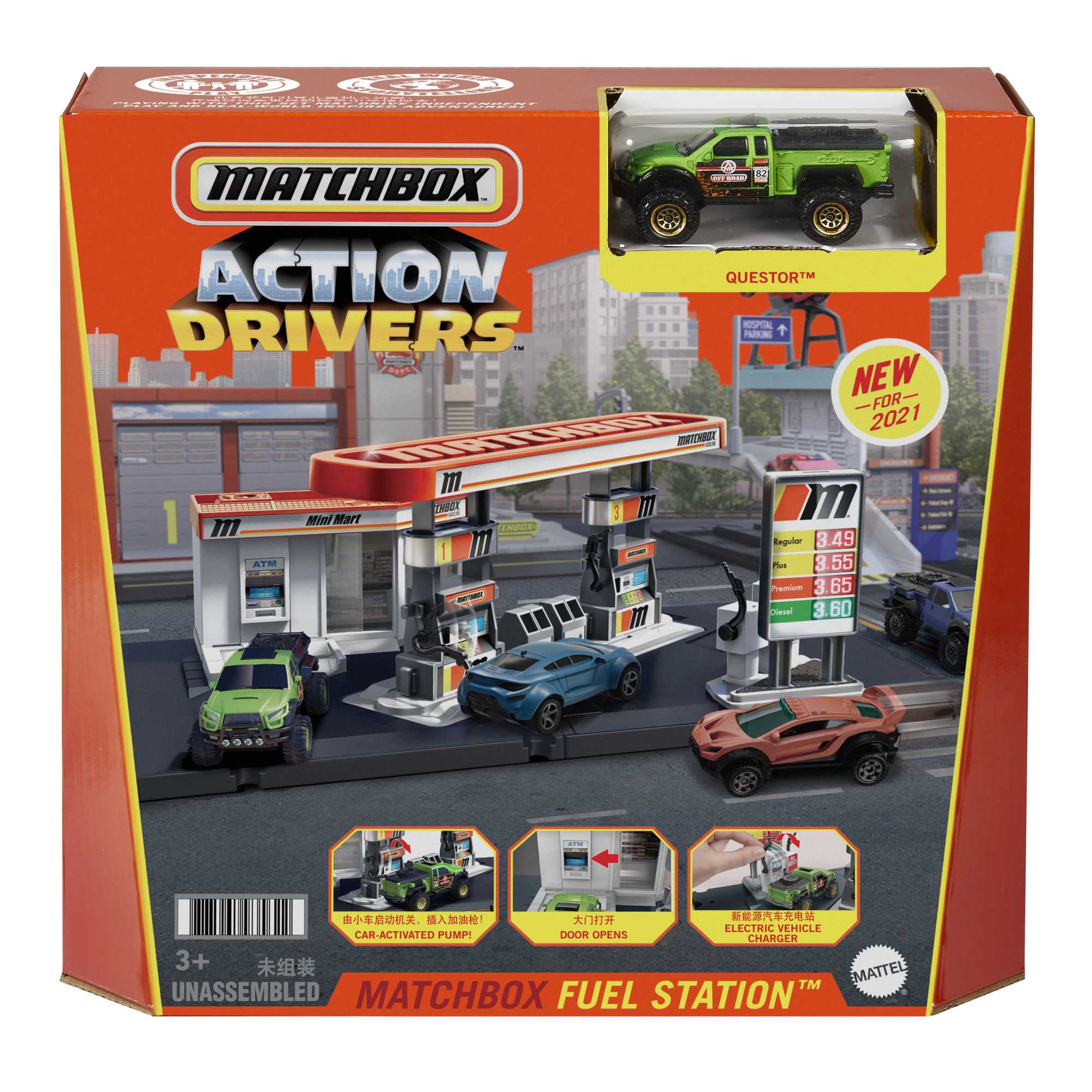 Matchbox® Action Drivers Coffret Station-Service