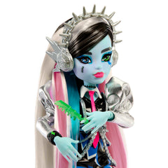 Monster High Doll, Amped Up Frankie Stein Rockstar With Instrument And Accessories