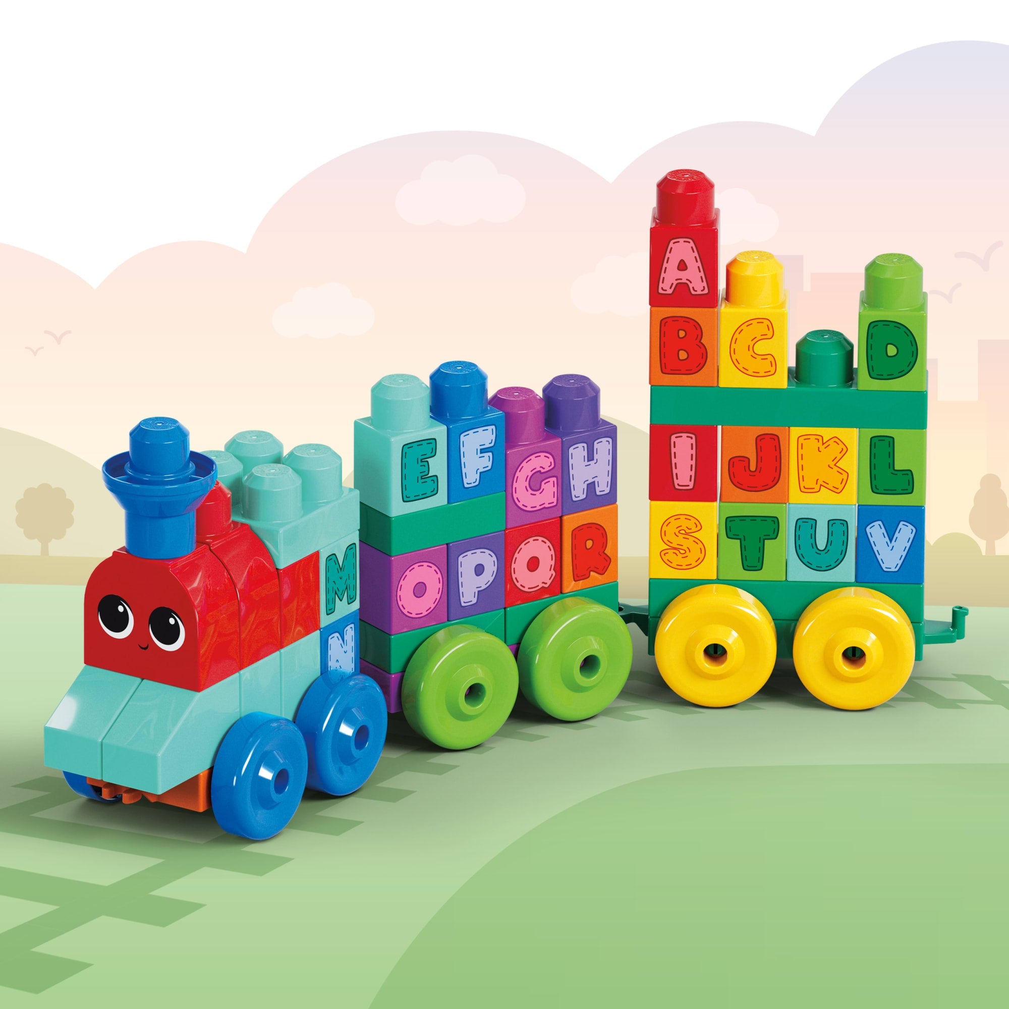 Mega Bloks® Le Train de L’Alphabet