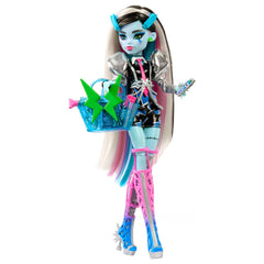 Monster High Doll, Amped Up Frankie Stein Rockstar With Instrument And Accessories
