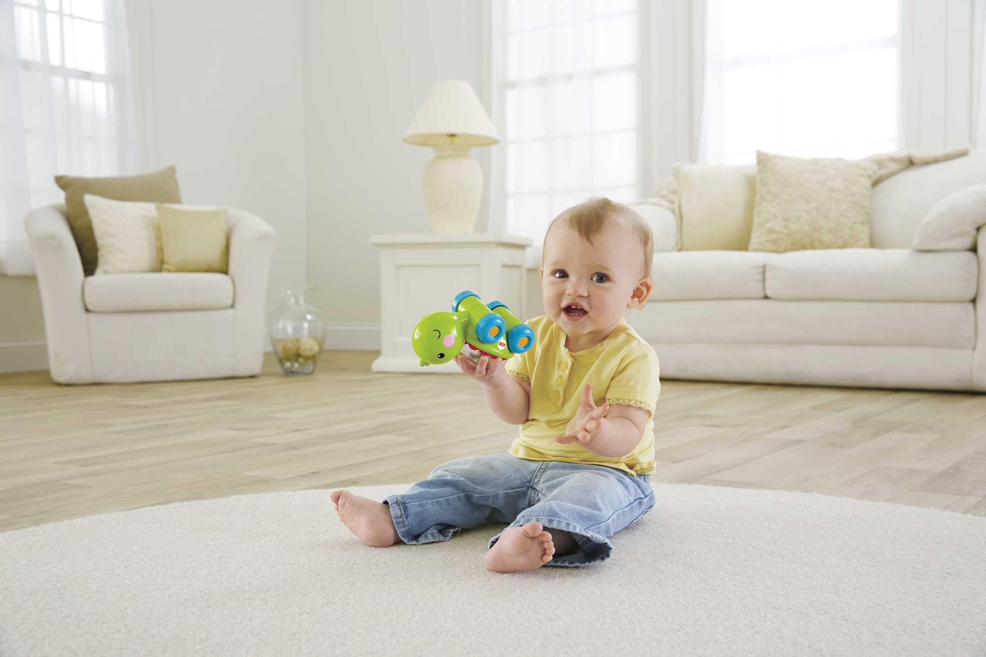 Fisher-Price Brinquedo para Bebês Veículo dos Animais Tartaruga