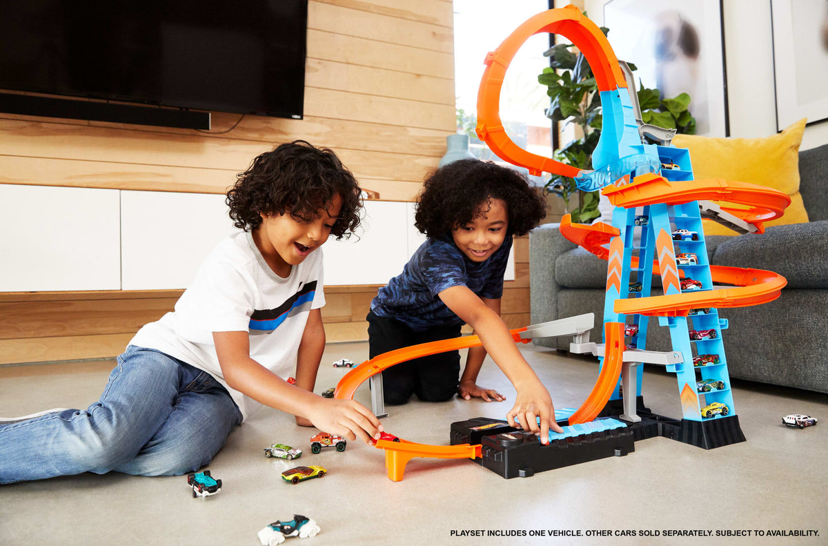 Hot Wheels Sky Crash Tower, Track Set