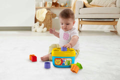 Fisher-Price Baby's First Blocks Shape-Sorting Toy, Set Of 10, For Infants 6+ Months