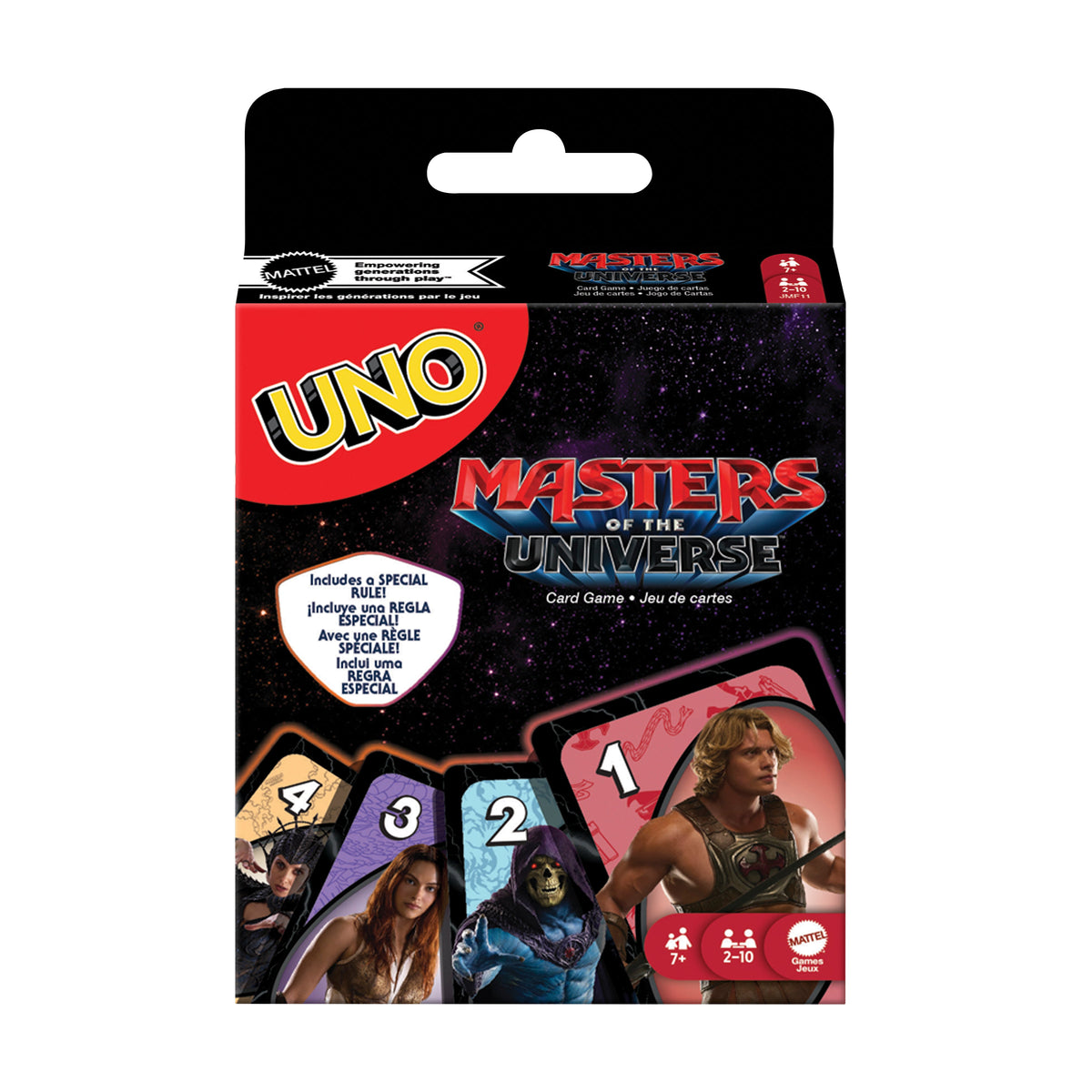 UNO Masters Of The Universe Movie Card Game