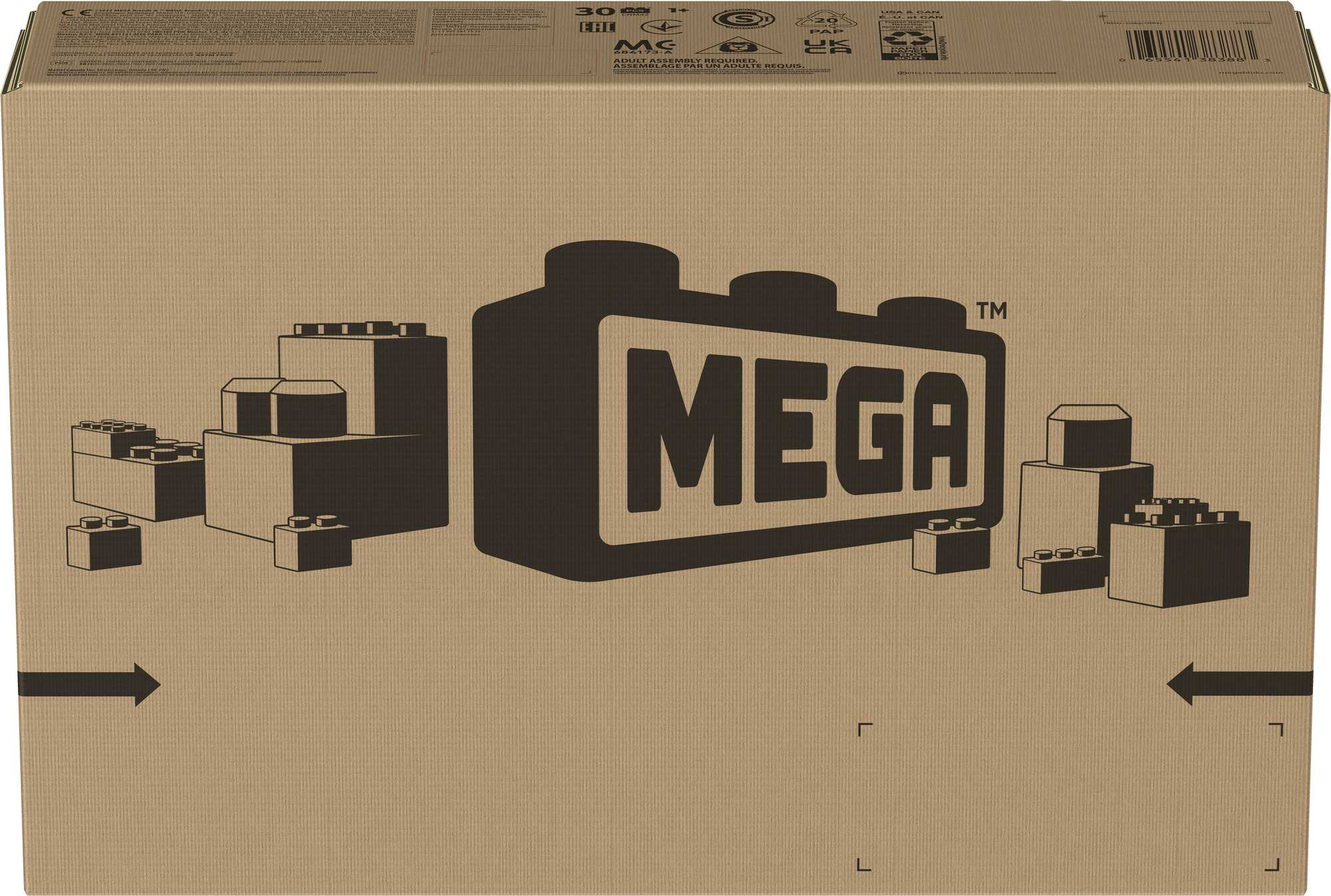 Mega Bloks Jogo de Construção Mesa Construa e Aprenda!