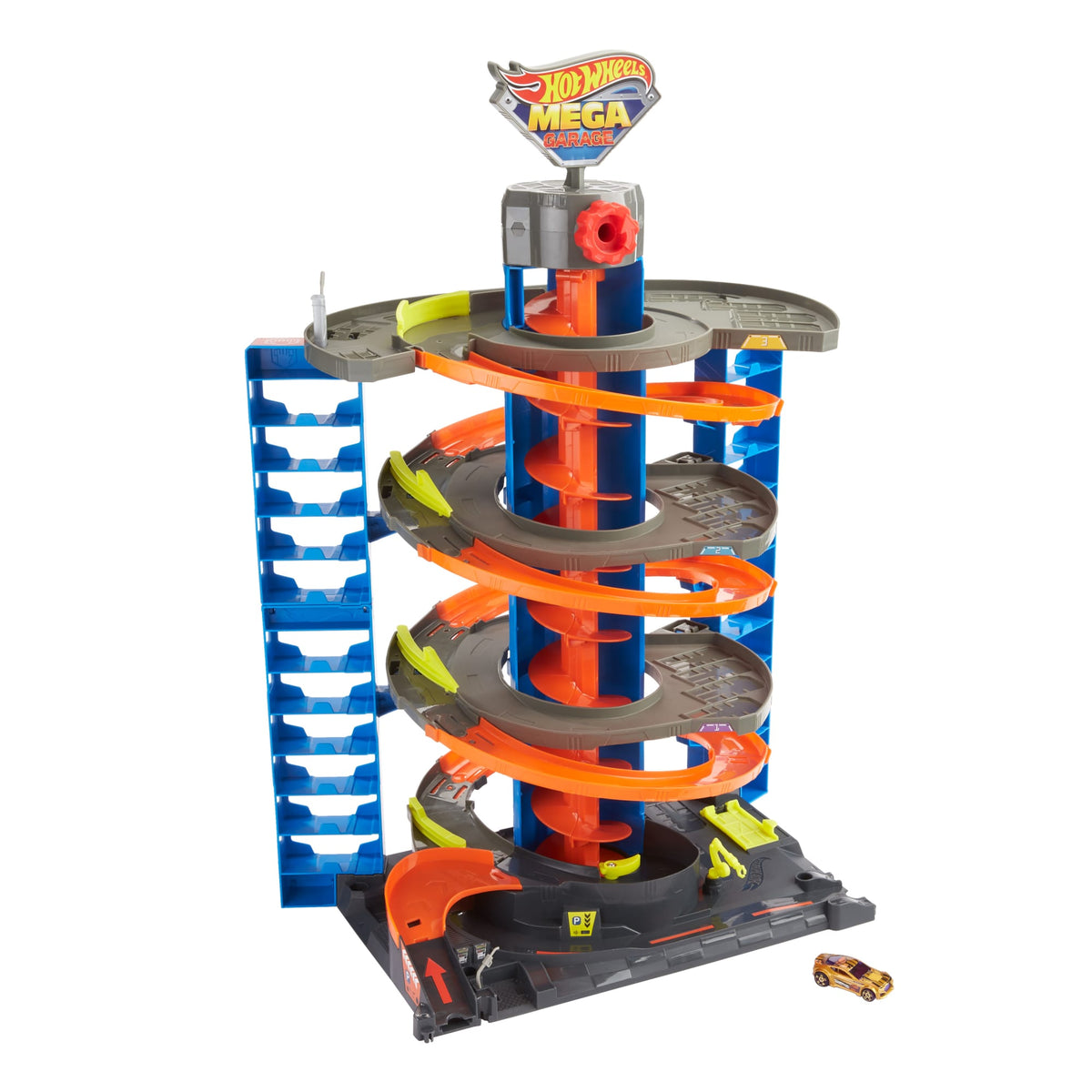 Hot Wheels City Pista de Juguete Mega Garage