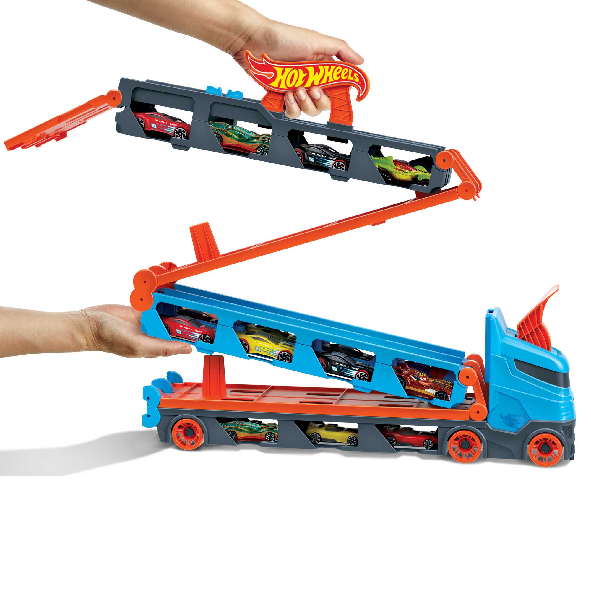 Hot Wheels City Pista de Brinquedo Trailer Speedway