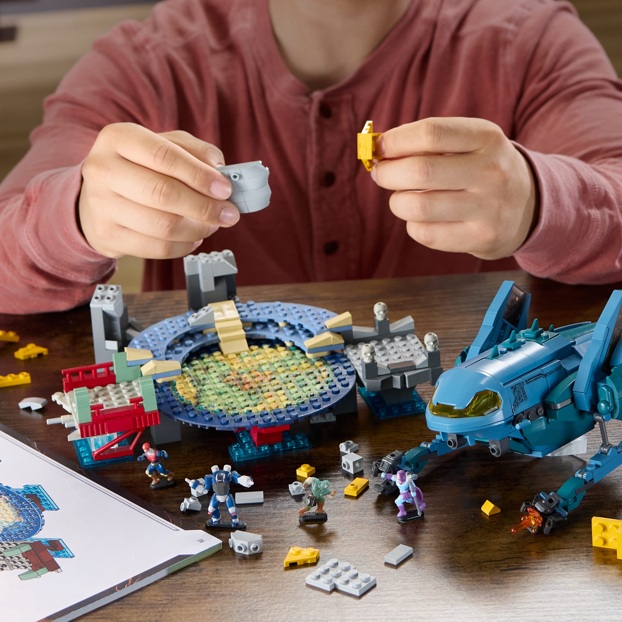 Mattel Brick Shop MOTU El ataque del coleccionista