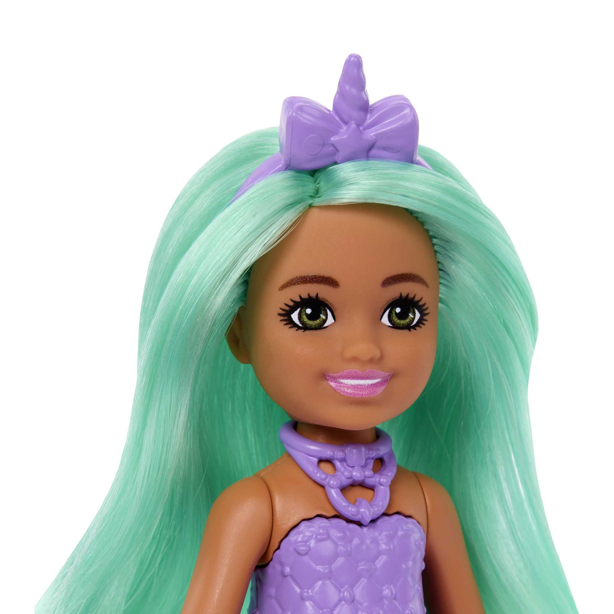 Unicorn-Inspired Chelsea Barbie Doll With Green Hair, Unicorn Toys