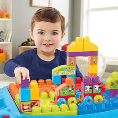 Mega Bloks Jogo de Construção Mesa Construa e Aprenda!