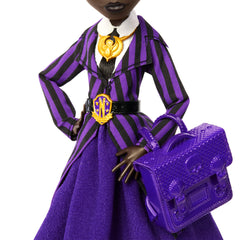 Monster High X Wednesday Collectible Doll, Bianca Barclay in Nevermore Academy Uniform
