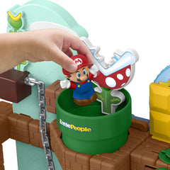 Fisher-Price-Coffret Mon Aventure Avec Mario Little People