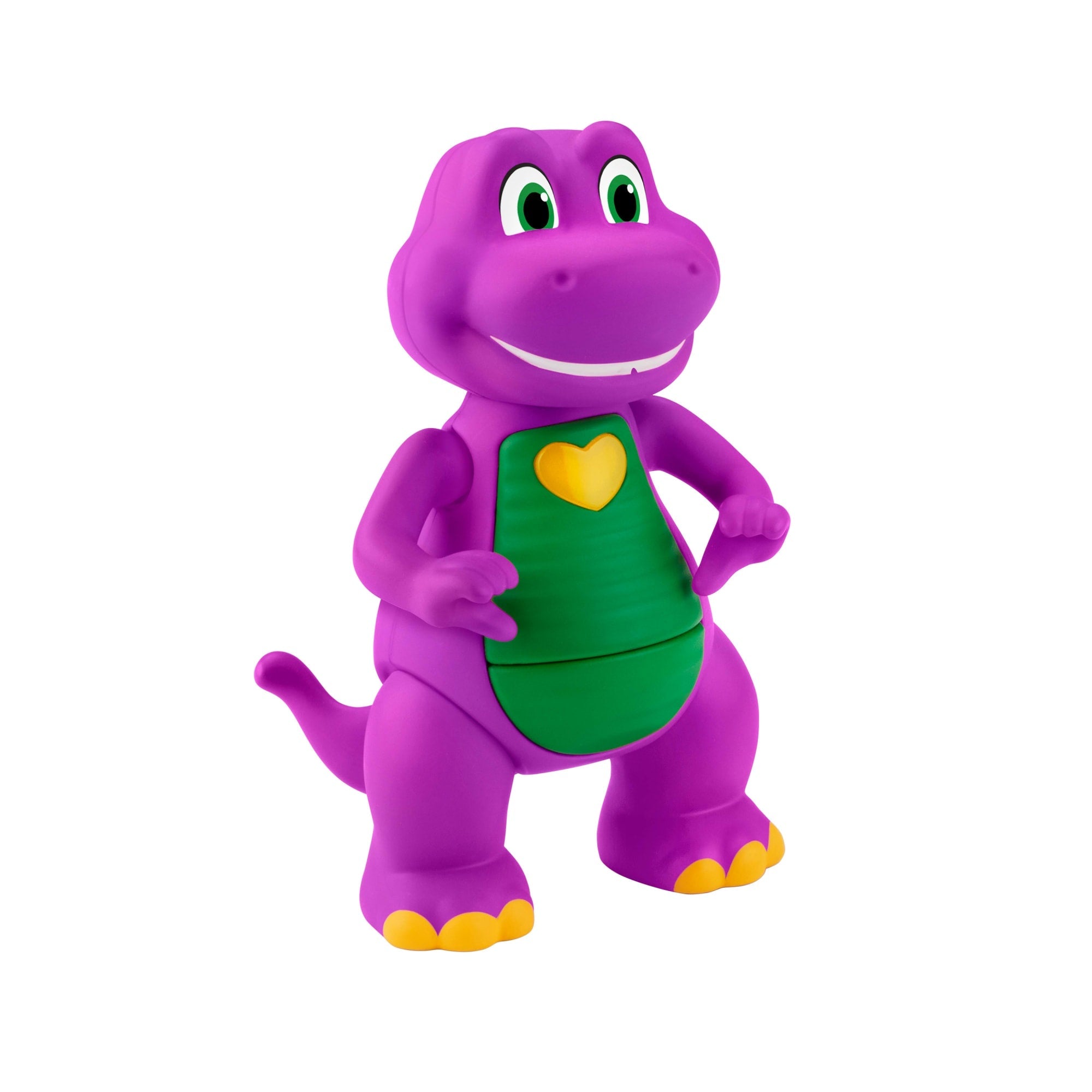 Fisher-Price Barney's World Heart Hands Barney Toy Figure With Music & Lights For Kids
