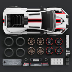 Hot Wheels-Coffret de Construction Lamborghini Huracán Sterrato