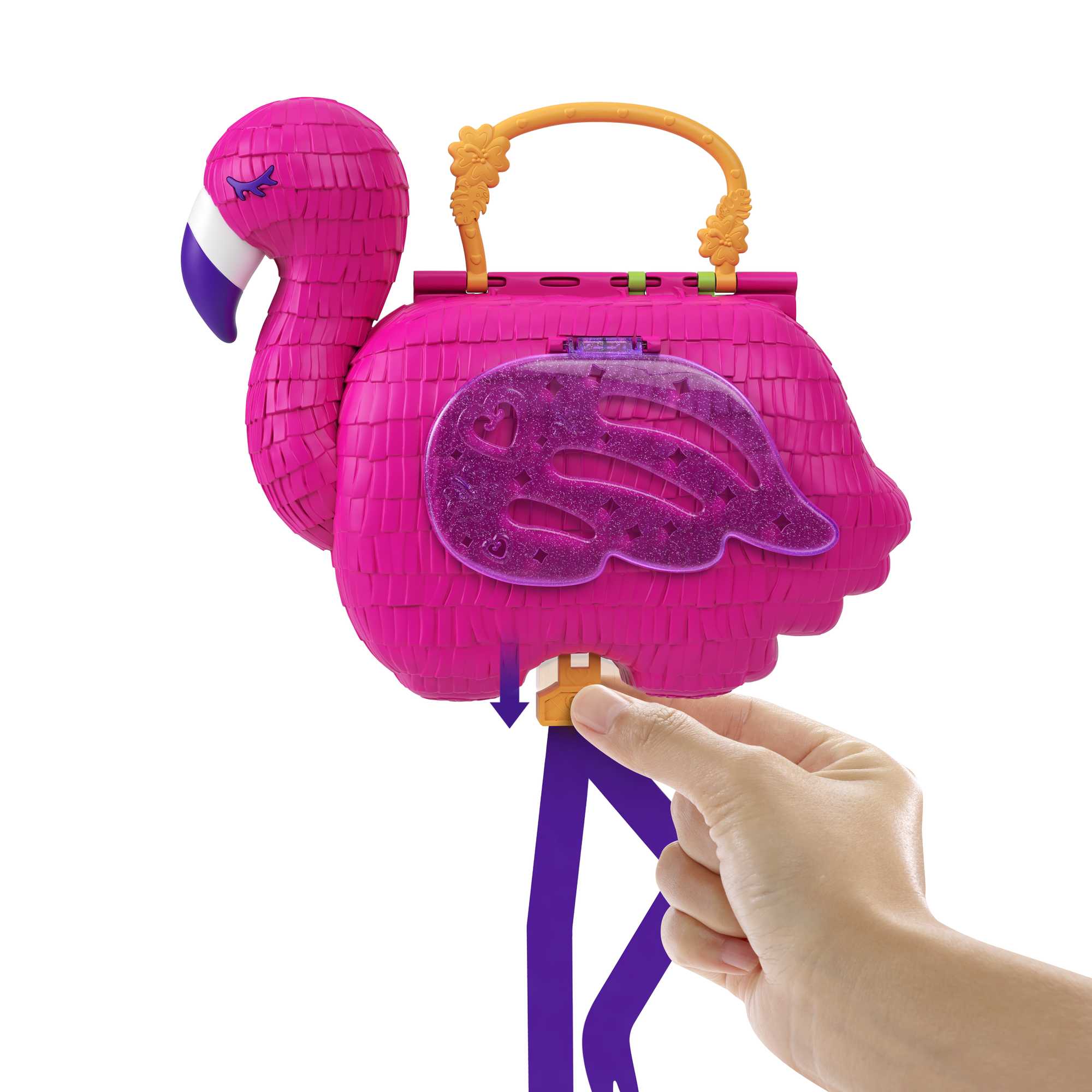Polly Pocket Grand Coffret Flamant Rose de Fête