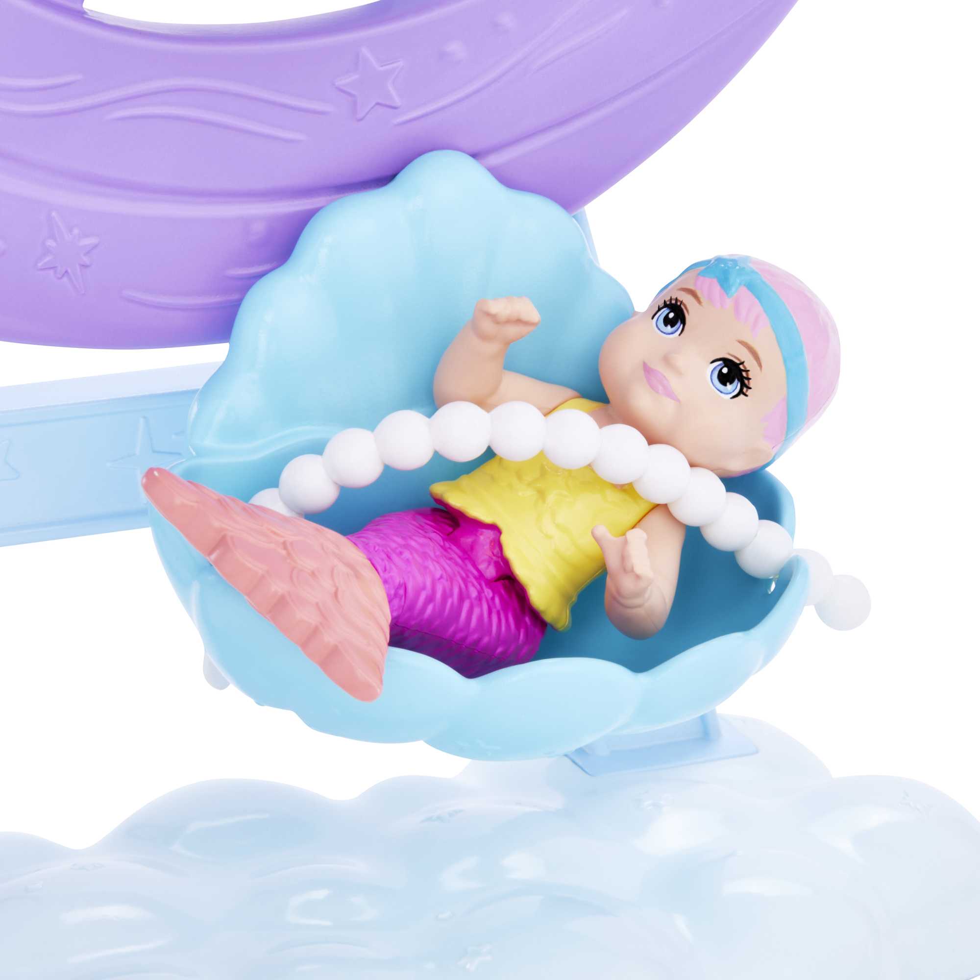 Barbie Mermaid Doll, Nurturing Playset With Merbaby, Octopus And Seal