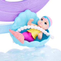 Barbie Mermaid Doll, Nurturing Playset With Merbaby, Octopus And Seal