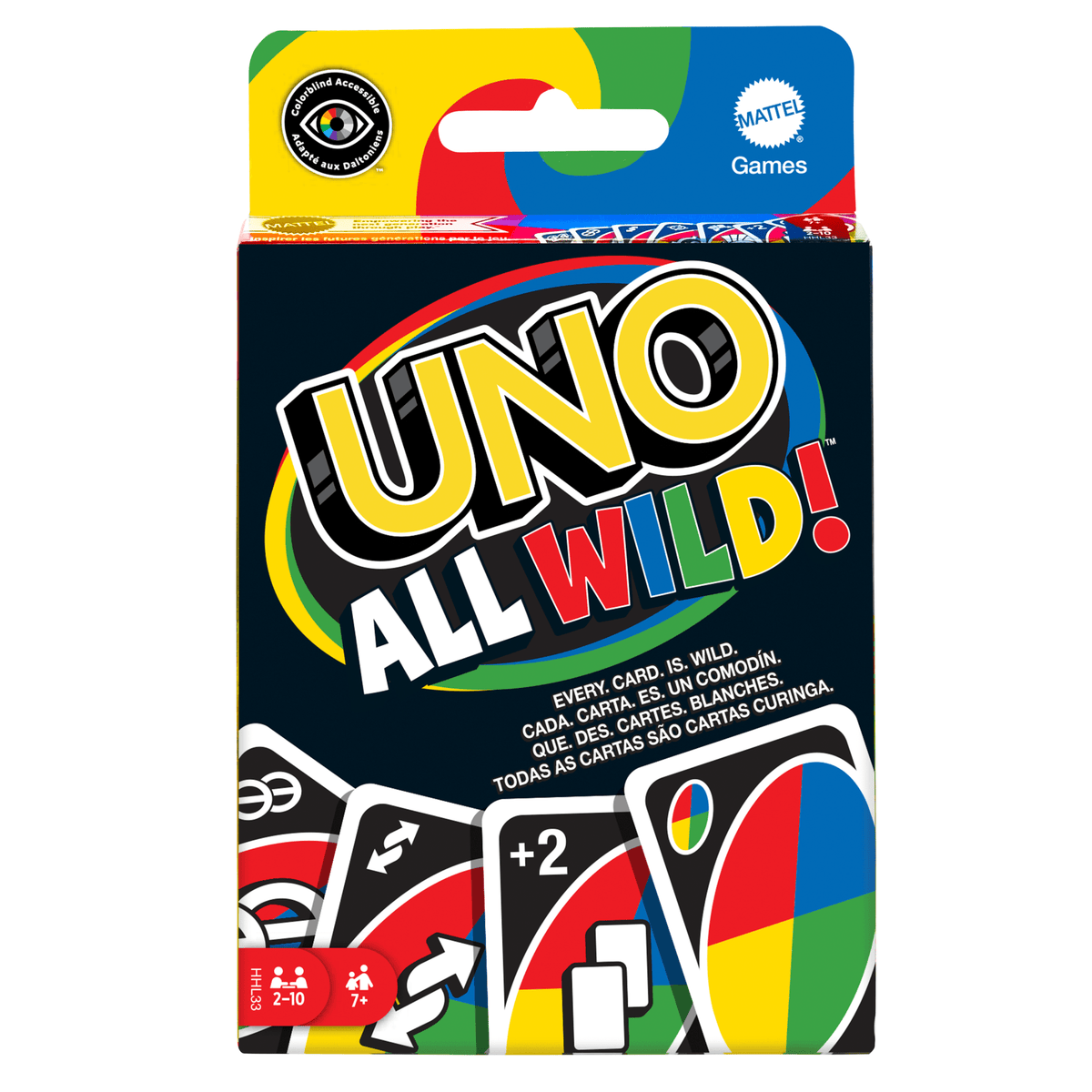 UNO Jogo de Cartas All Wild