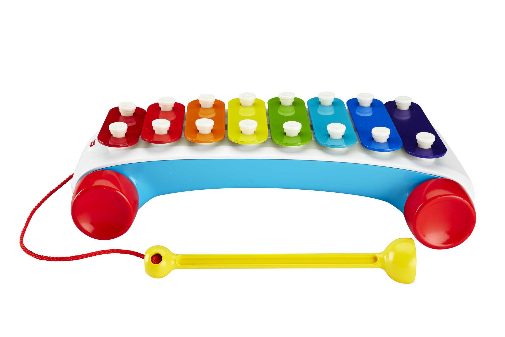 Fisher-Price Classic Xylophone Toddler Pretend Musical Instrument Pull Toy
