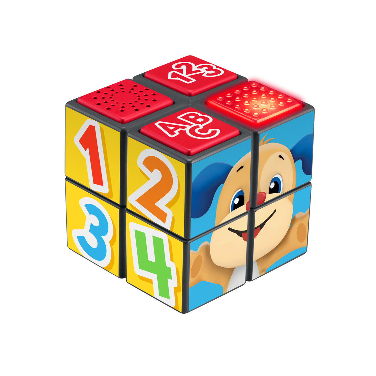 Rires et Éveil Cube D’Activités de Puppy, Jouet D’Apprentissage