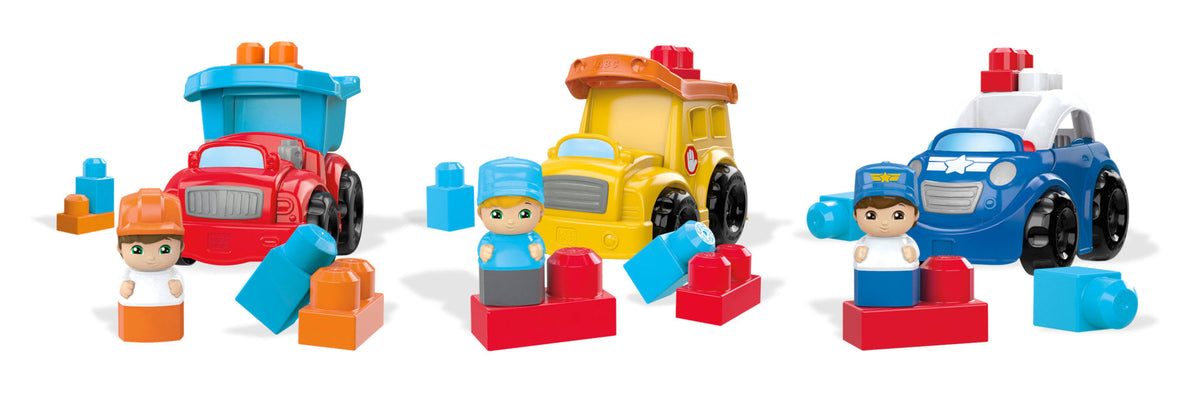 Mega Bloks Juguete de Construcción Pequeño Vehículo Sorpresa