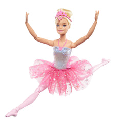 Barbie Fantasía Muñeca Bailarina Luces Brillantes Tutú Rosa