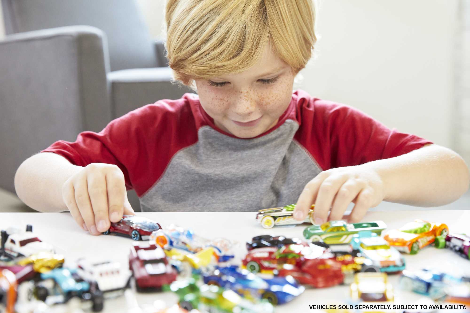 Hot Wheels Cars, Set Of 50 Toy Cars, Trucks & Aircraft in 1:64 Scale