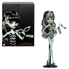 Monster High-Poupée Frankie Stein Barbie-Maillot de Bain et Robe Noire
